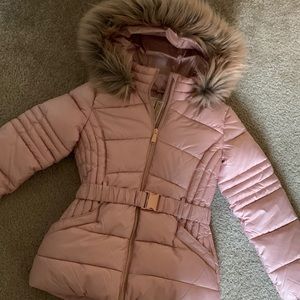 Michael Kors girls down puffer coat jacket